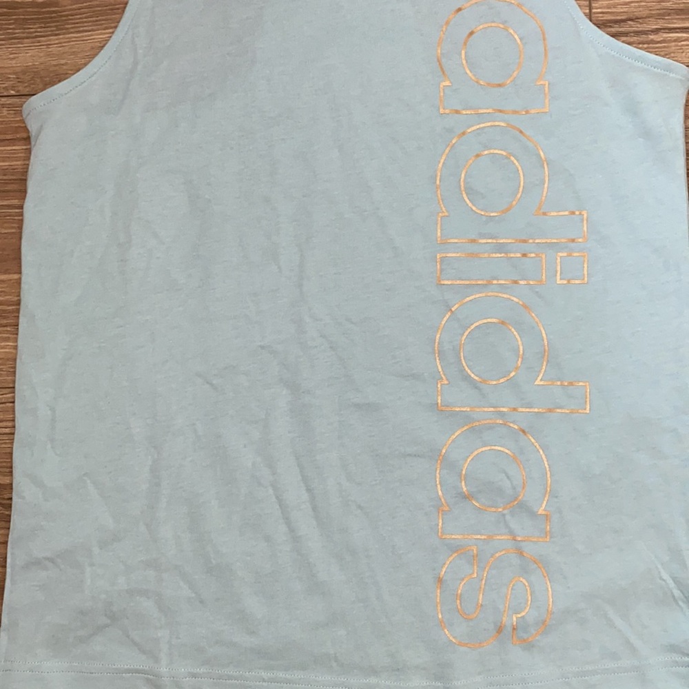 Adidas Racker-back Cotton Tank - Picture 3 of 4